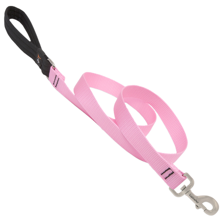 LUPINE DOG LEASH 6FT 1"" PINK 57559